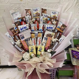 BÓ HOA  SOCOLA & BÁNH QUY